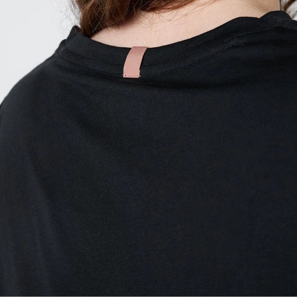 LUNYA Organic Pima Long Sleeve Tee black small - Picture 2 of 10